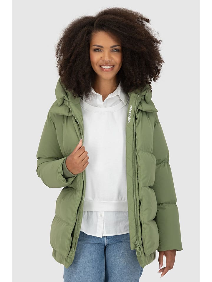 alife and kickin Kurtka zimowa "LykkeAK" w kolorze khaki rozmiar: L