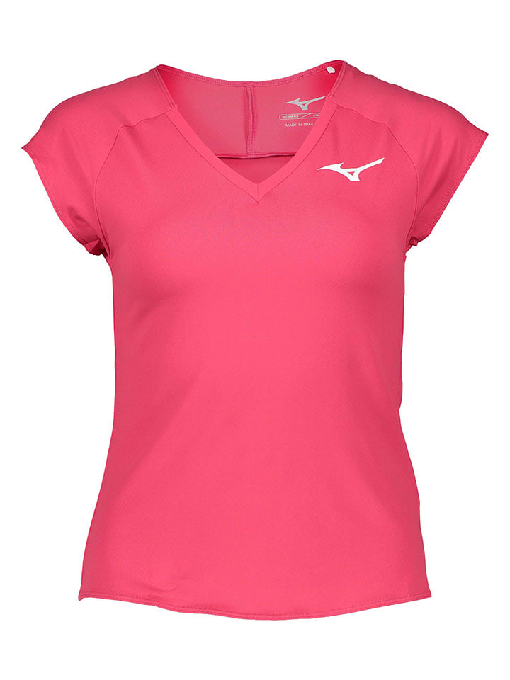 Mizuno Koszulka funkcyjna w kolorze różowym rozmiar: XS