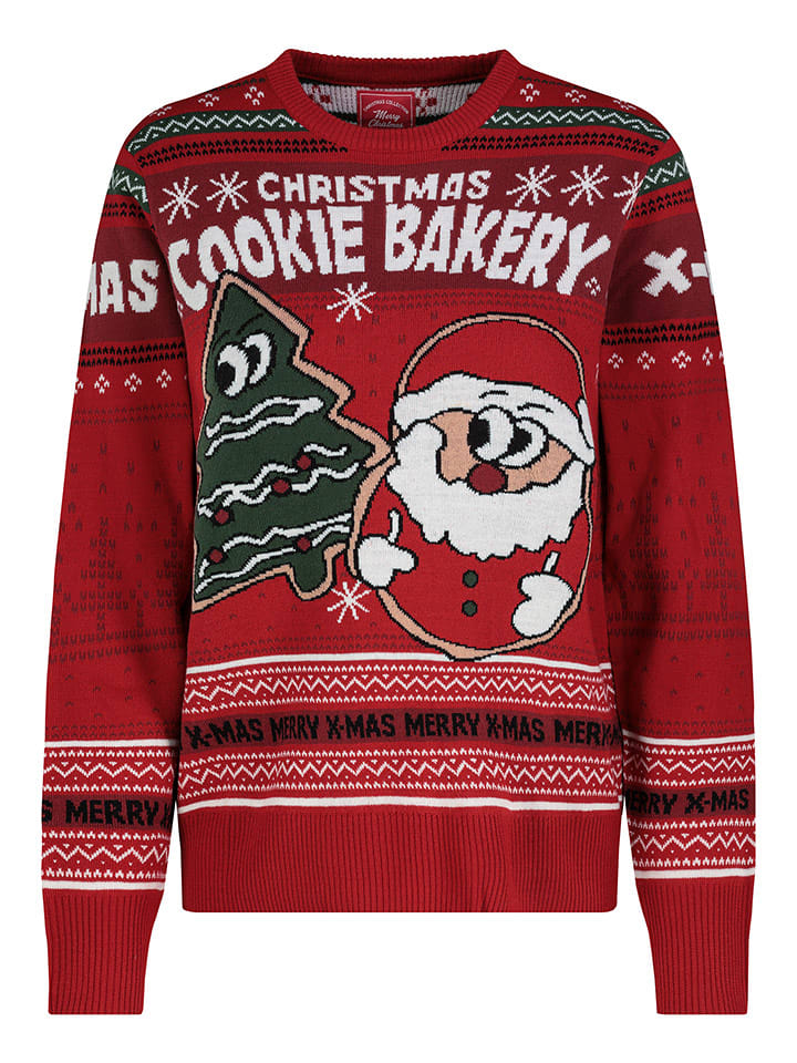 Sublevel Sweter w kolorze czerwonym rozmiar: XL