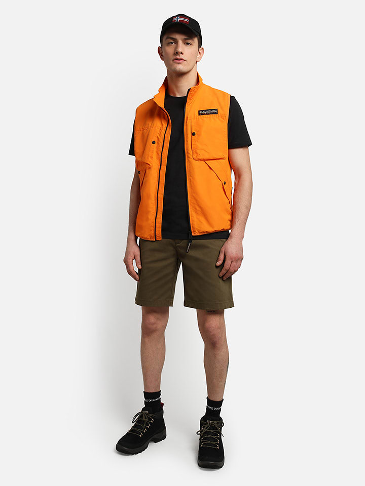 Napapijri Bermudy "Chabod" w kolorze khaki rozmiar: W31