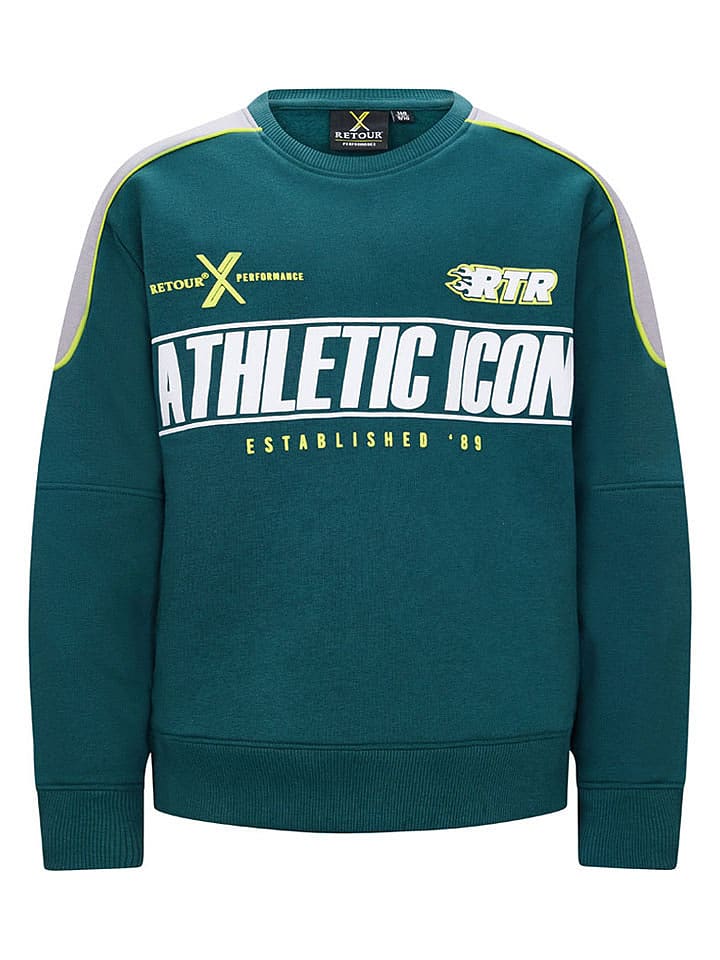 Retour Bluza "Hound" w kolorze zielonym rozmiar: 146/152