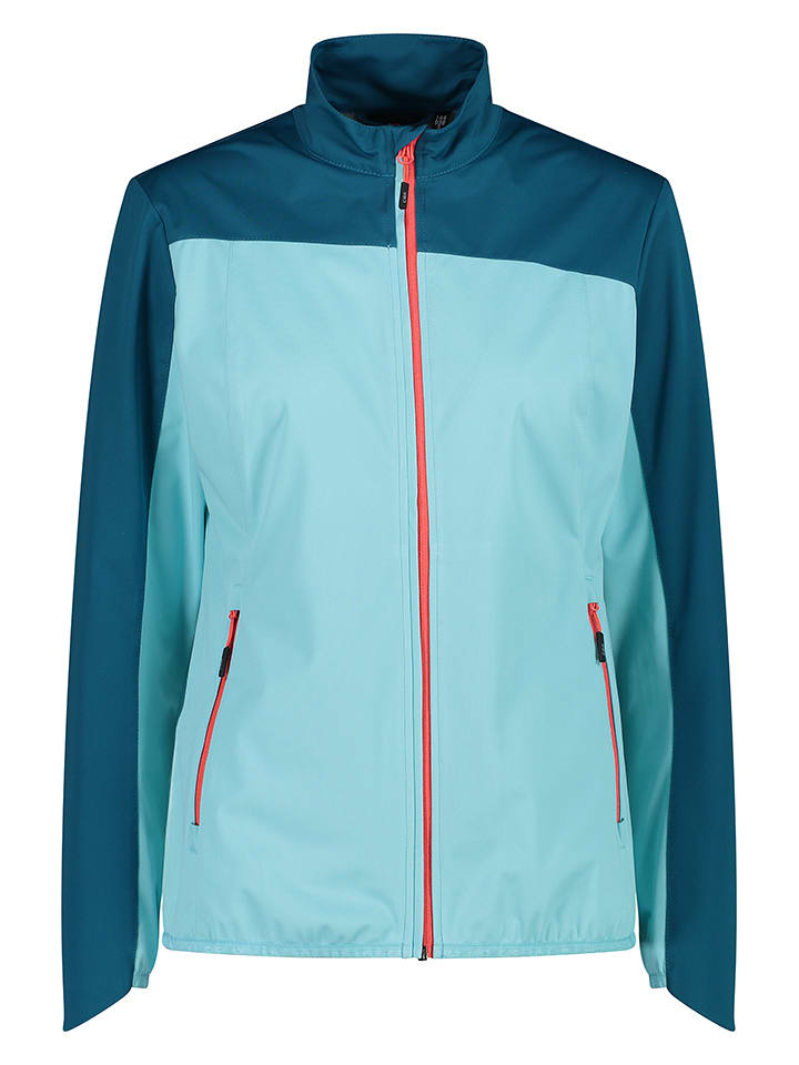 CMP Kurtka softshellowa w kolorze turkusowym rozmiar: 44