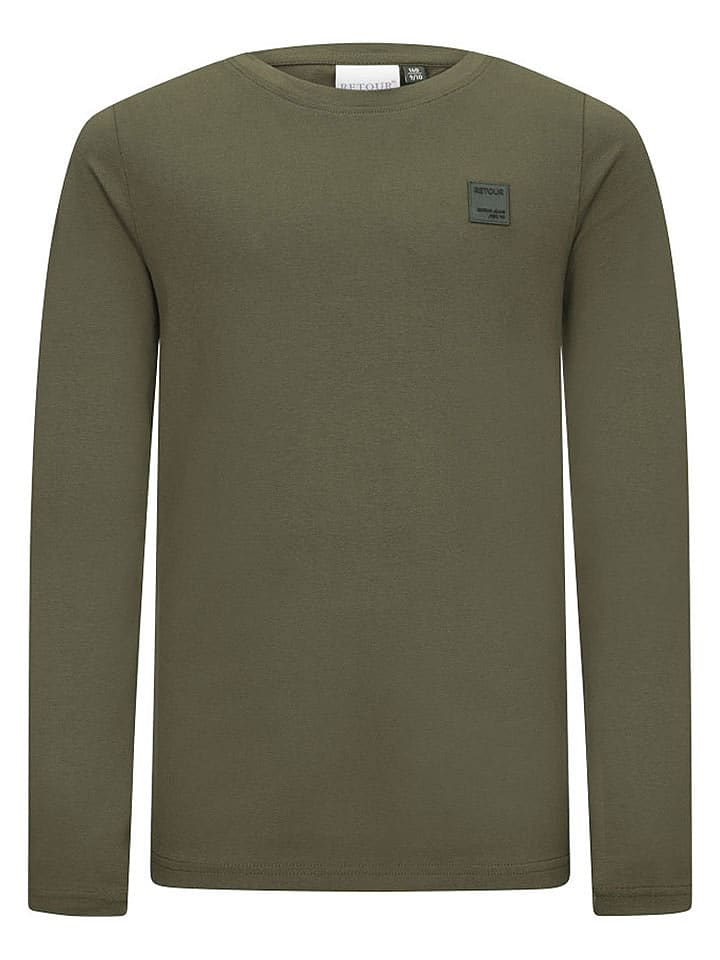 Retour Koszulka "Marvin" w kolorze khaki rozmiar: 146/152