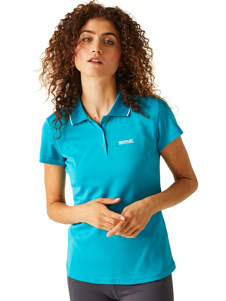 Regatta Funkcyjna koszulka polo "Maverick V" w kolorze niebieskim rozmiar: 42