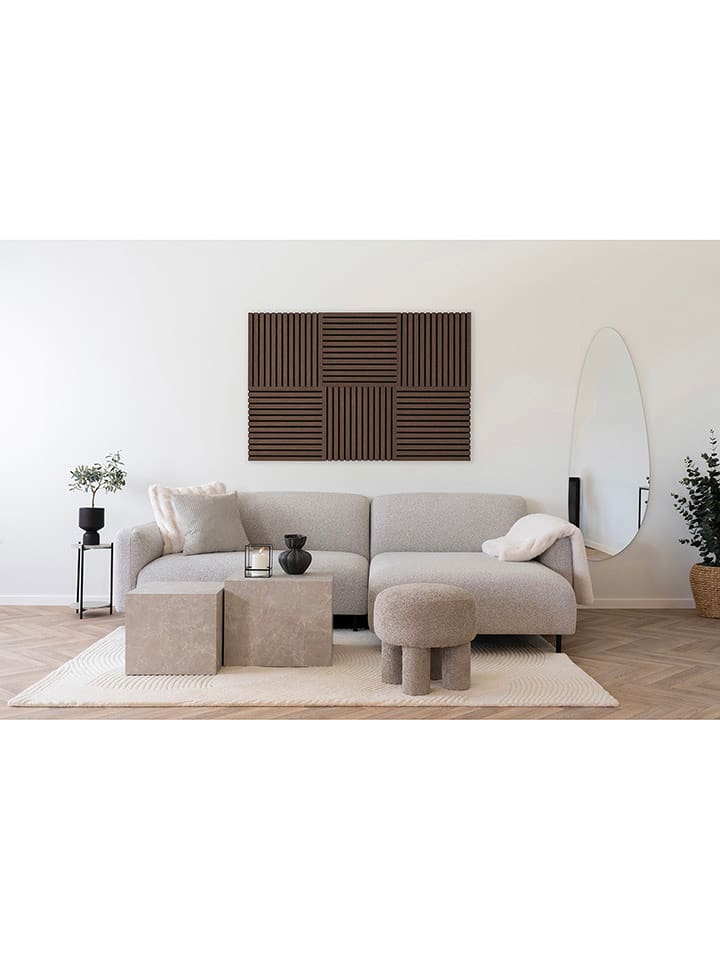 House Nordic Dekoracja ścienna w kolorze brązowym - 52 x 52 cm rozmiar: onesize