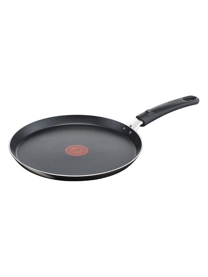 Tefal Patelnia "Easy Cook & Clean" w kolorze czarnym do naleśników - Ø 25 cm rozmiar: onesize