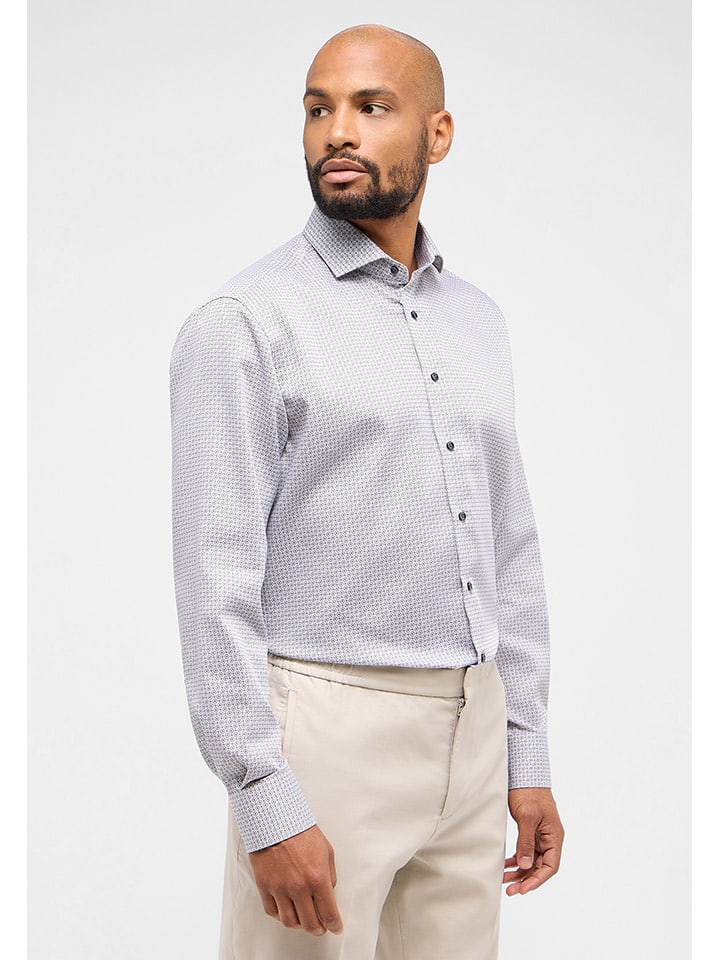 Eterna Koszula - Modern fit - w kolorze szarym rozmiar: 40