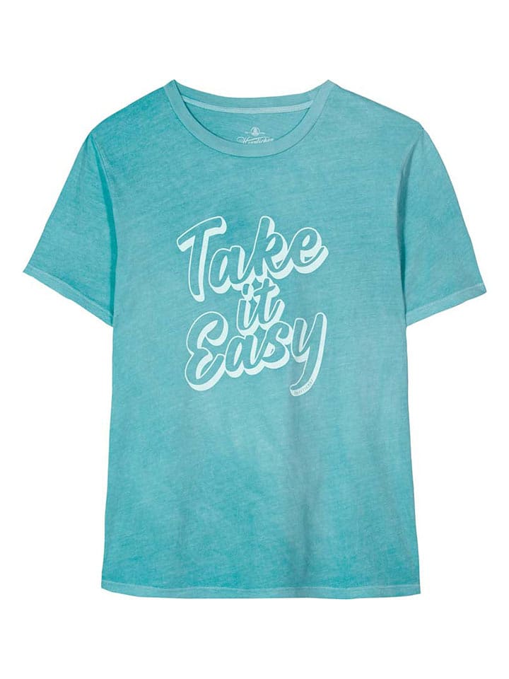 Herrlicher Koszulka w kolorze turkusowym rozmiar: XS