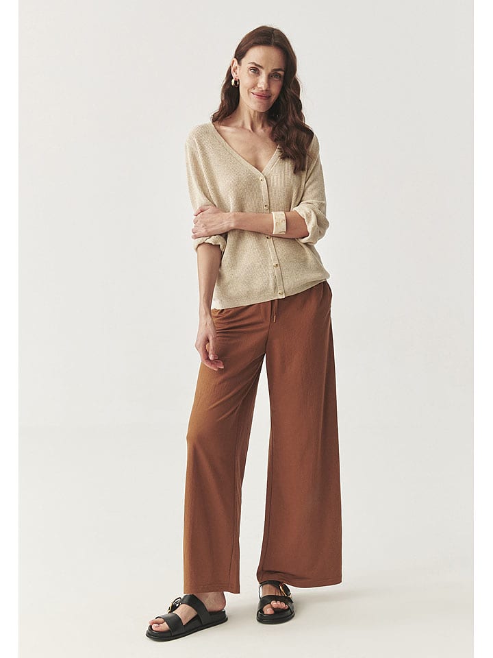 TATUUM Kardigan w kolorze beżowym rozmiar: XS