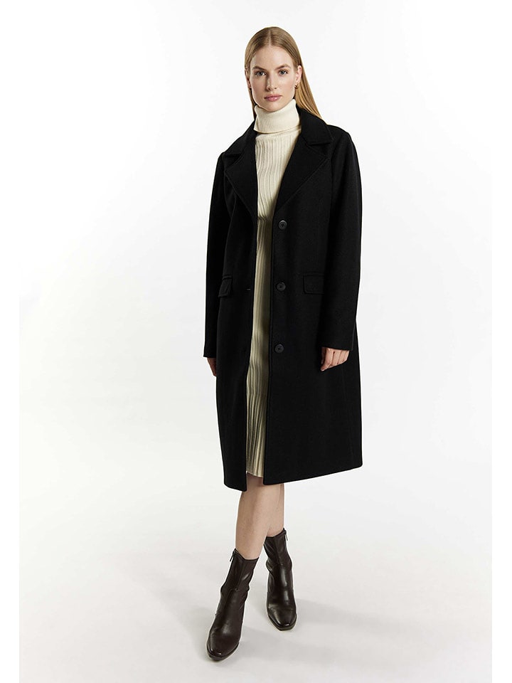 Schmuddelwedda Płaszcz przejściowy w kolorze czarnym rozmiar: XL