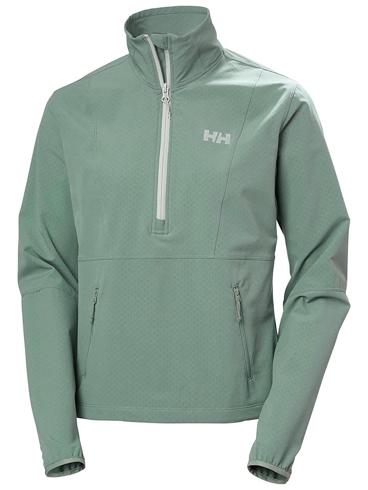 Helly Hansen Kurtka funkcyjna "Cascade Shield Anorak" w kolorze zielonym rozmiar: M