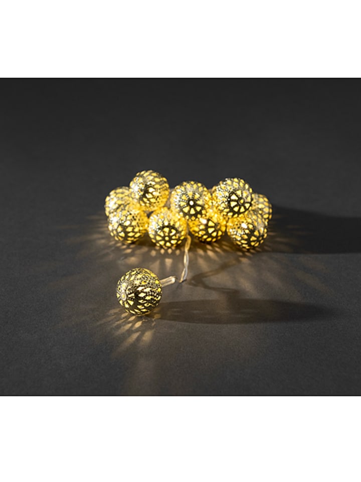 Konstsmide Girlanda LED w kolorze złotym - dł. 120 cm rozmiar: onesize