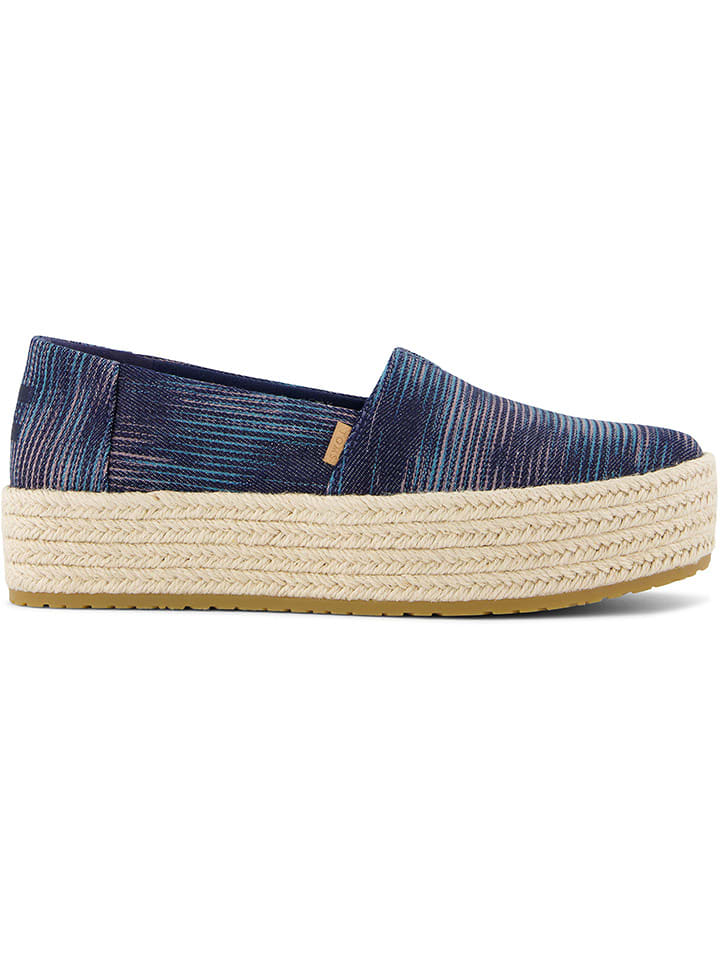 TOMS Espadryle w kolorze granatowym rozmiar: 43