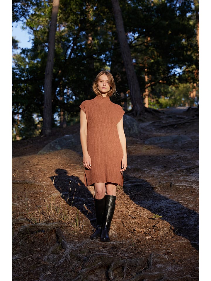 Rodier Sukienka w kolorze jasnobrązowym rozmiar: S