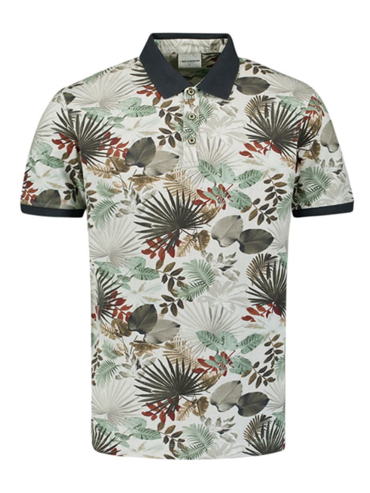 No Excess Koszulka polo w kolorze zielonym rozmiar: 3XL