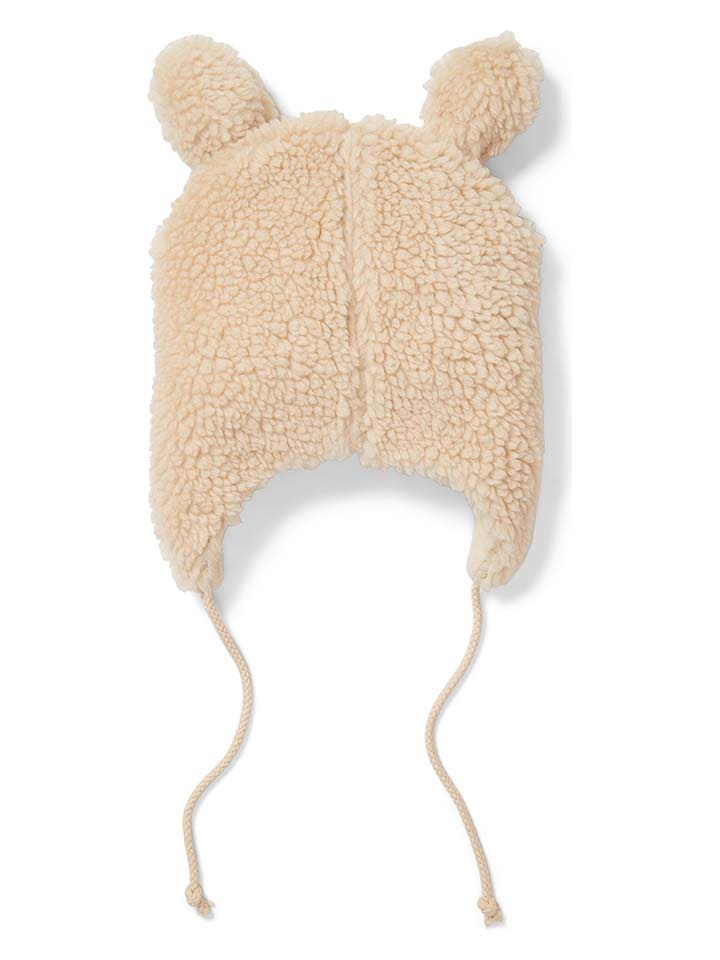 Little Dutch Czapka polarowa w kolorze beżowym rozmiar: 50/56