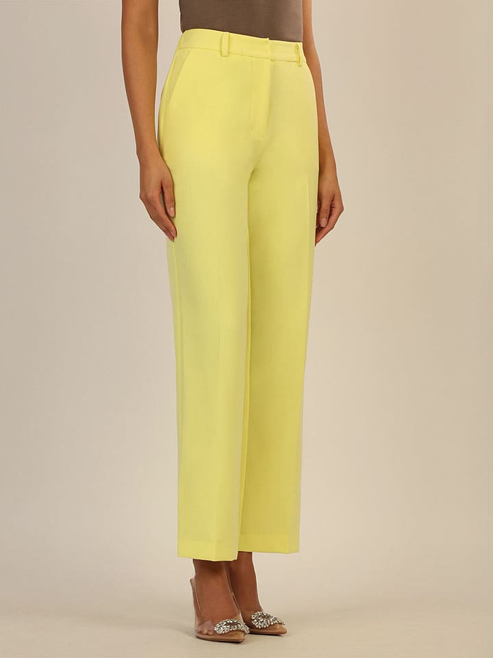 APART Spodnie chino w kolorze żółtym rozmiar: 38