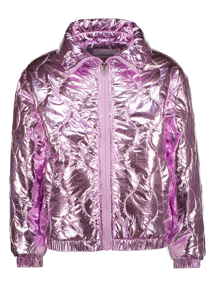 Vingino Kurtka pikowana "Tanne" w kolorze fioletowym rozmiar: 140