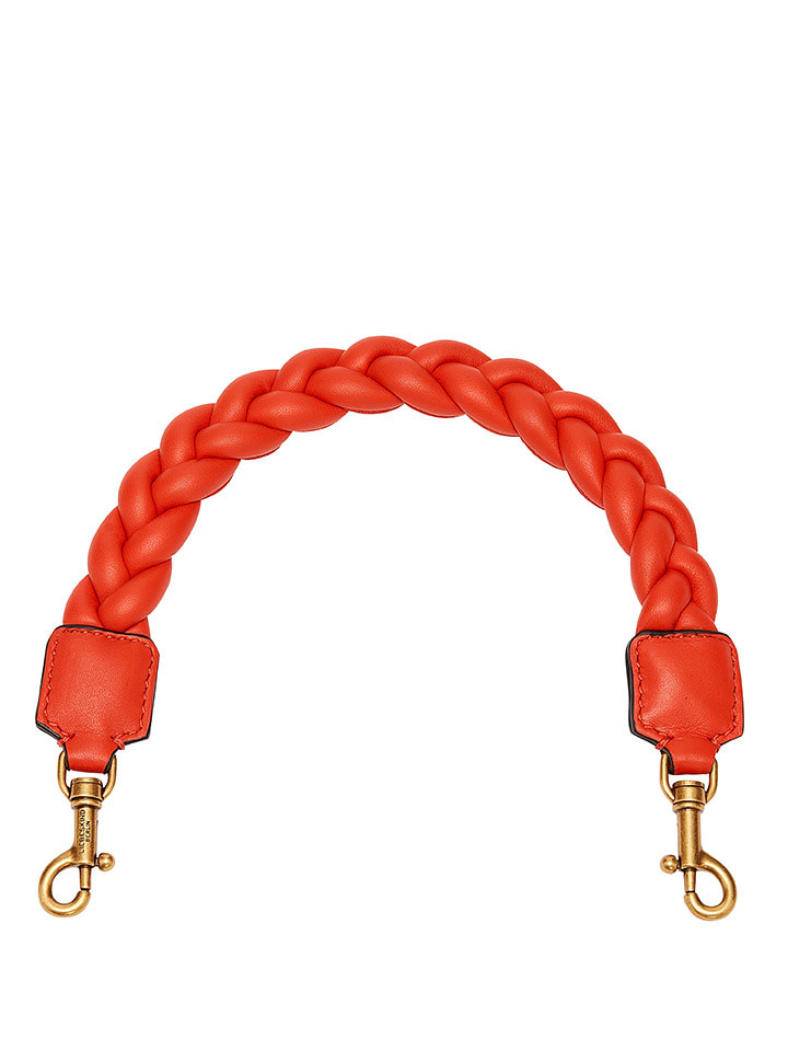 Liebeskind Berlin Skórzany uchwyt w kolorze czerwonym do torebki - dł. 38 cm rozmiar: onesize