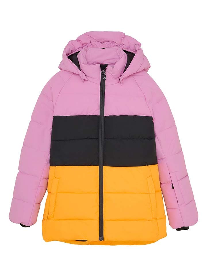 Color Kids Kurtka narciarska w kolorze jasnoróżowo-pomarańczowym rozmiar: 134
