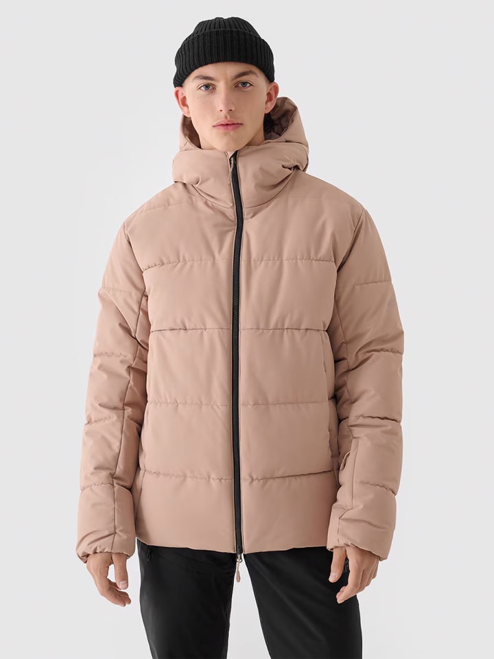 4F Kurtka narciarska w kolorze jasnobrązowym rozmiar: L