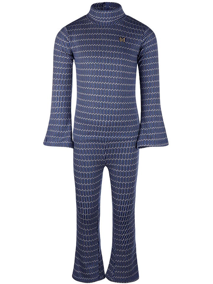 Koko Noko 2-częściowy zestaw w kolorze niebiesko-białym rozmiar: 104