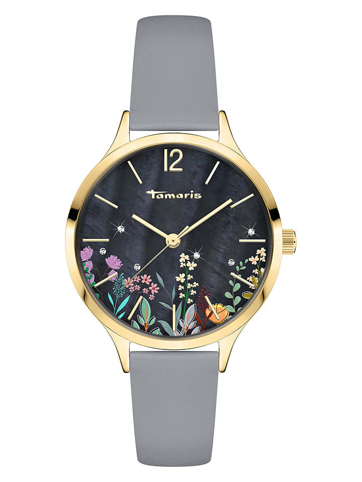 Tamaris Zegarek kwarcowy w kolorze złoto-szaro-czarnym rozmiar: onesize