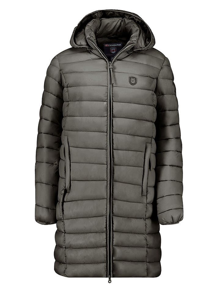 Canadian Peak Płaszcz pikowany "Akitaleak" w kolorze khaki rozmiar: XL