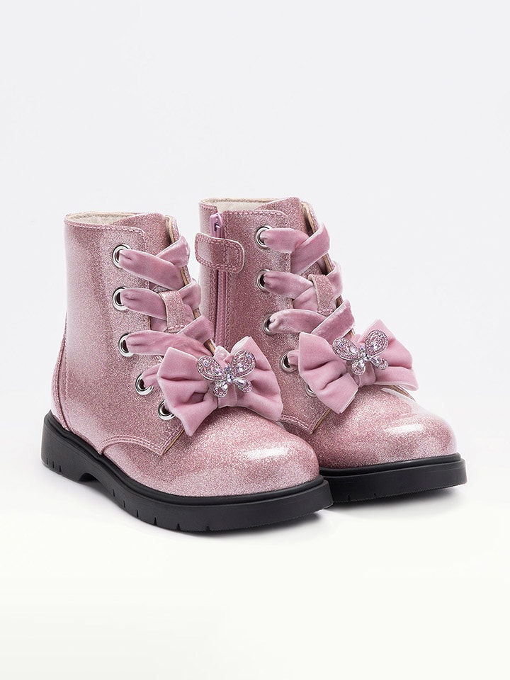 Lelli Kelly Botki "Fior Di Flocco" w kolorze jasnoróżowym rozmiar: 29