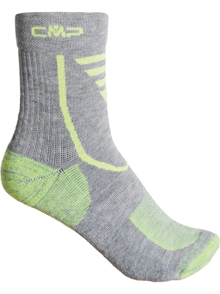 CMP Skarpety trekkingowe "Thermolite Quarter" w kolorze szarym rozmiar: 46-48