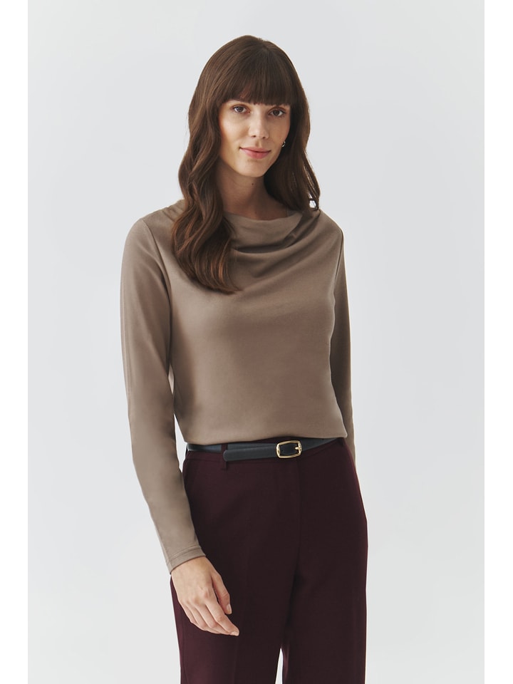 TATUUM Bluzka "Rita" w kolorze szarobrązowym rozmiar: XL