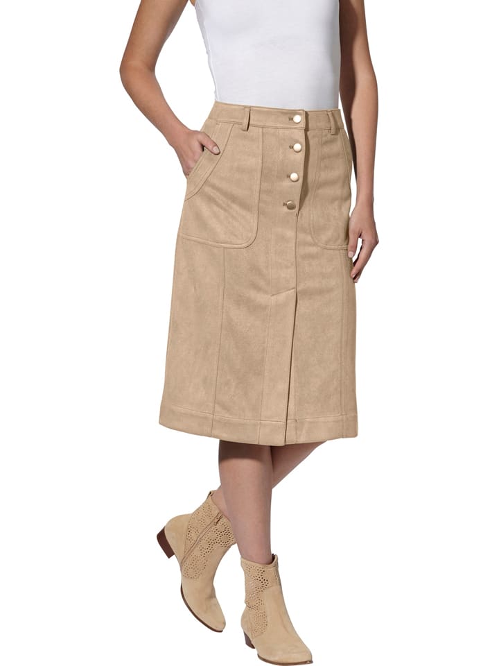 WITT WEIDEN Spódnica w kolorze beżowym rozmiar: 52