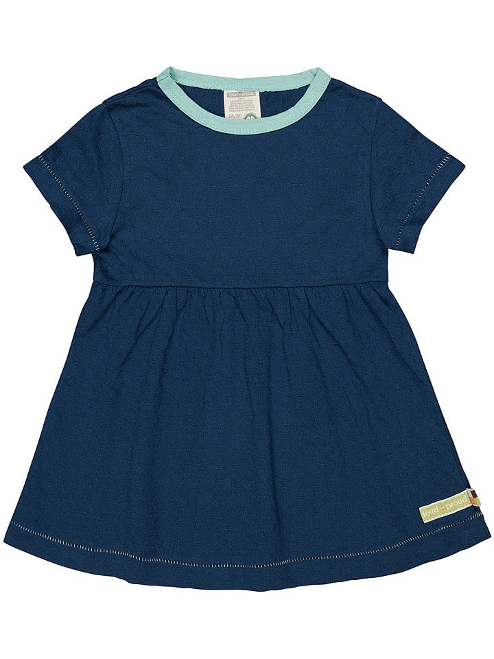 loud + proud Sukienka w kolorze granatowym rozmiar: 74/80