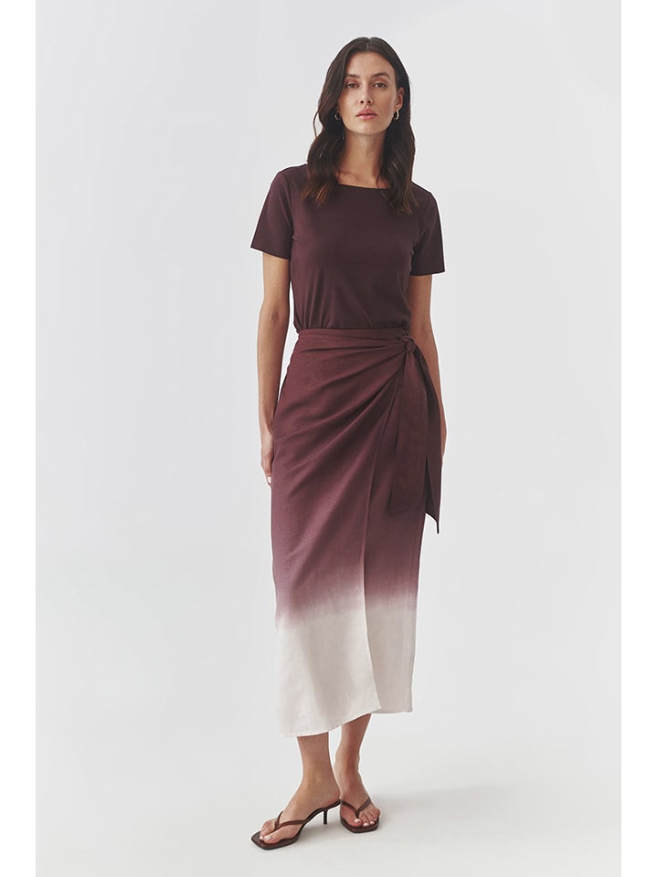 TATUUM Spódnica w kolorze fioletowo-białym rozmiar: 42