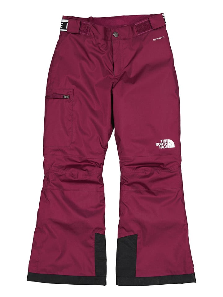 The North Face Spodnie narciarskie "Freedom" w kolorze fioletowym rozmiar: 130-141 cm