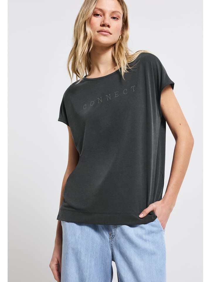 Street One Koszulka w kolorze antracytowym rozmiar: 36