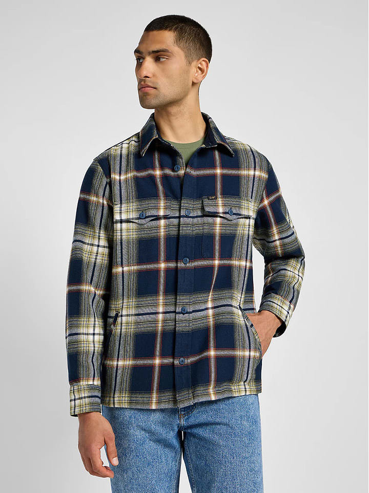 Lee Koszula w kolorze granatowym rozmiar: M