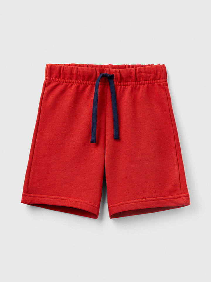 Benetton Bermudy w kolorze czerwonym rozmiar: 82