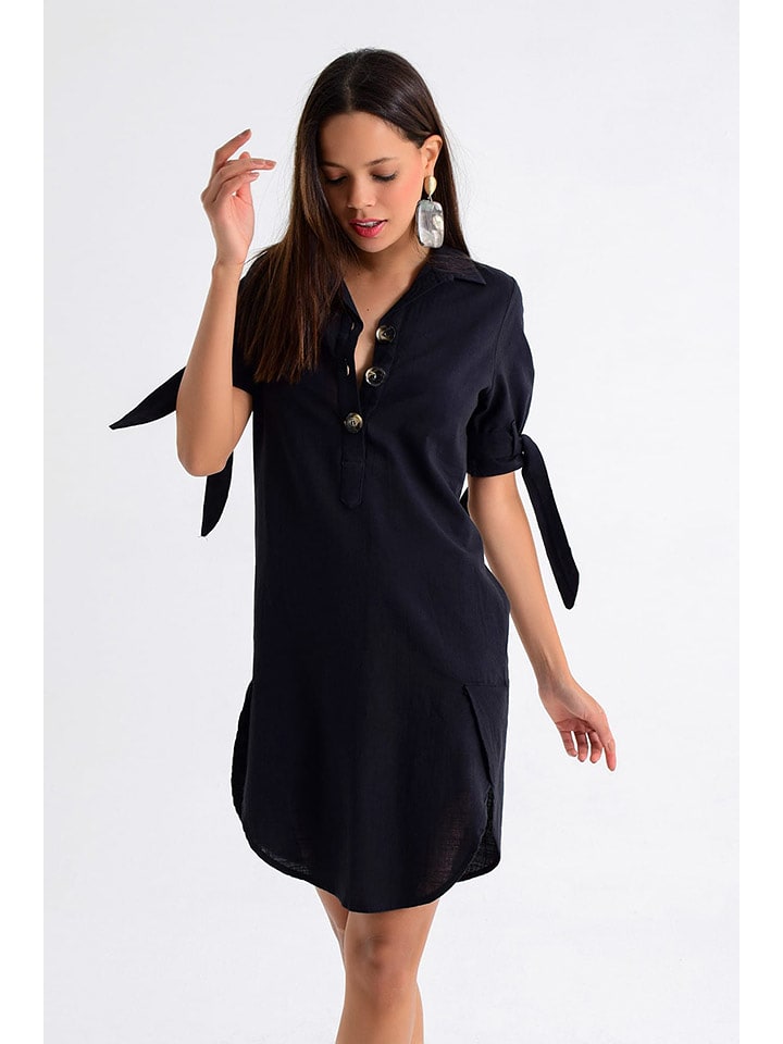 Milan Kiss Sukienka w kolorze czarnym rozmiar: M