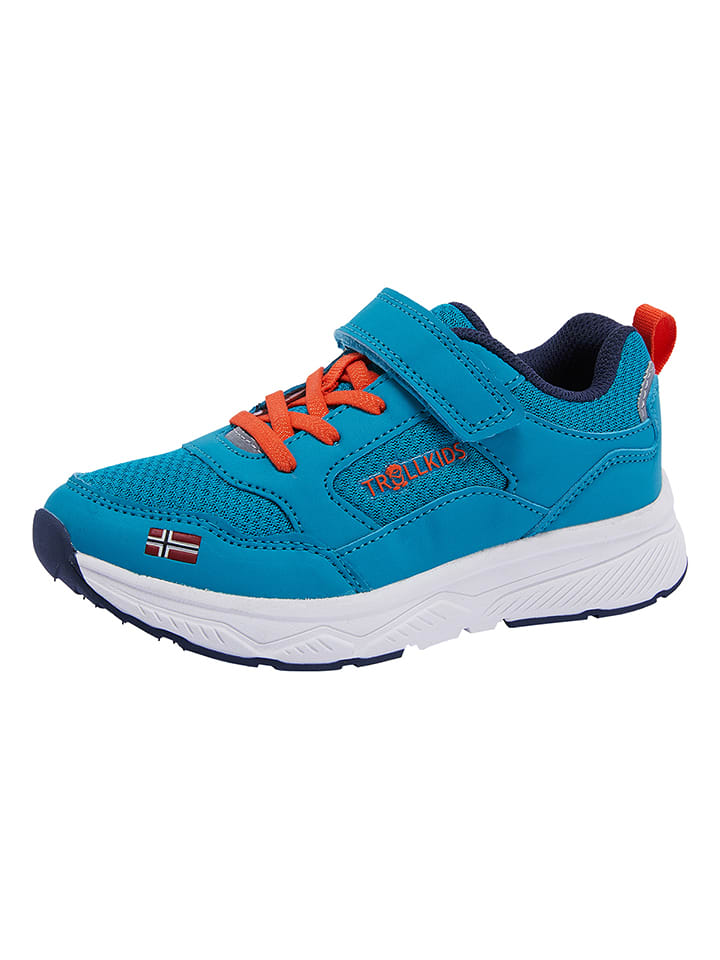 Trollkids Sneakersy "Haugesund" w kolorze błękitnym rozmiar: 39