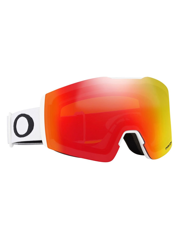Oakley Gogle narciarskie "Fall Line" w kolorze biało-czerwonym rozmiar: M