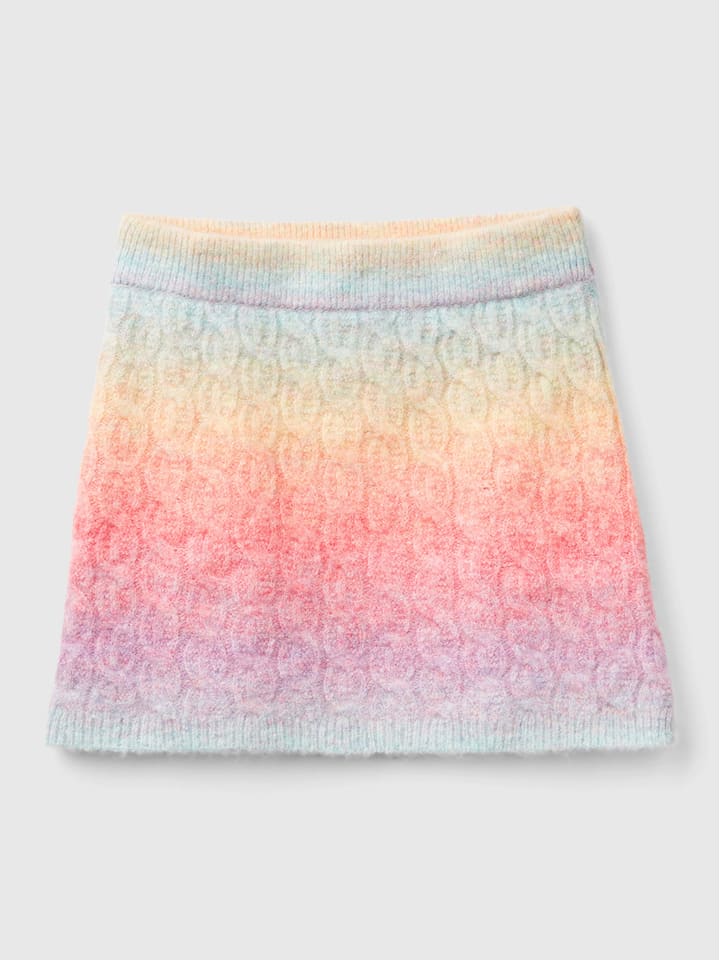 Benetton Spódnica dzianinowa ze wzorem rozmiar: 130