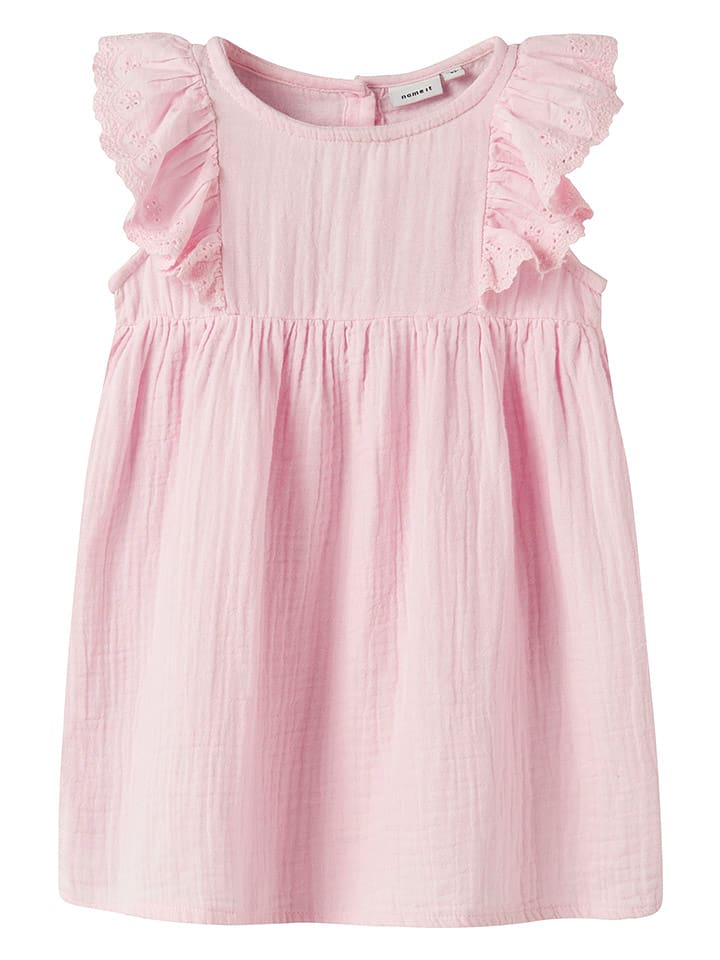 name it Sukienka "Hakki" w kolorze jasnoróżowym rozmiar: 116