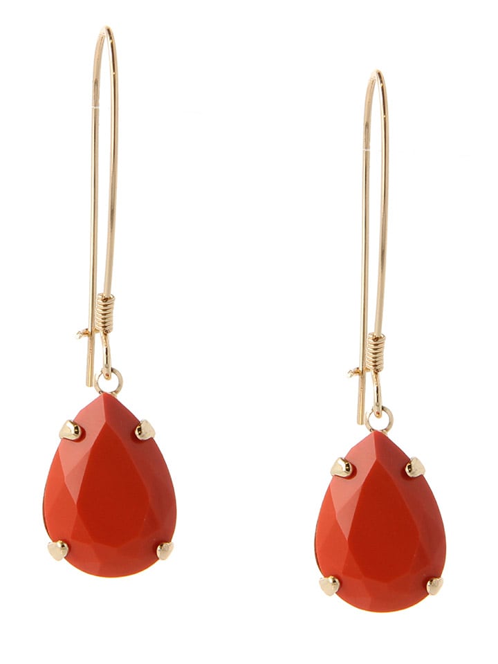 Otazu Pozłacane kolczyki z kryształami Swarovski rozmiar: onesize