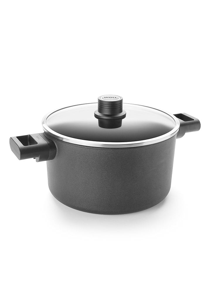 Woll 2-częściowy zestaw w kolorze czarnym - Ø 24 cm rozmiar: onesize