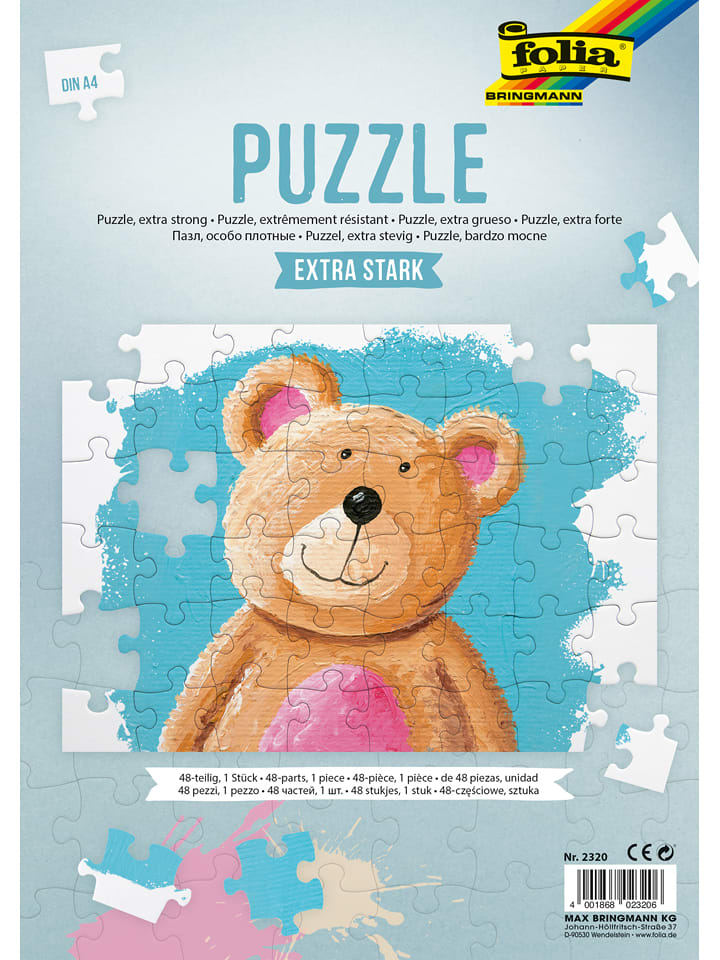 folia PAPER 48-częściowe puzzle "Blanko" - 3+ rozmiar: onesize