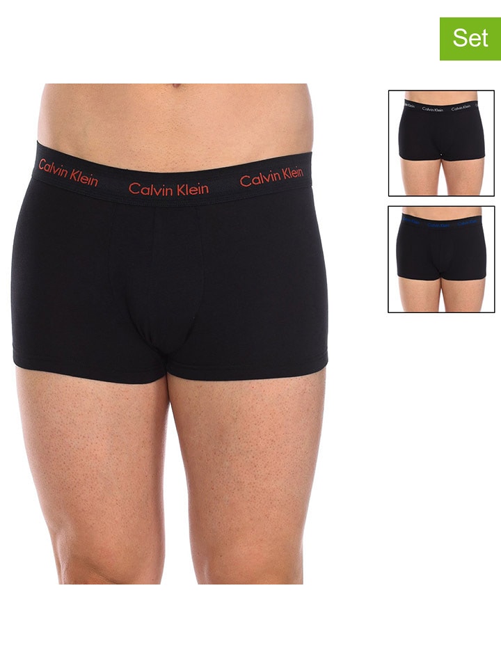 CALVIN KLEIN UNDERWEAR Bokserki (3 pary) w kolorze czarnym rozmiar: M
