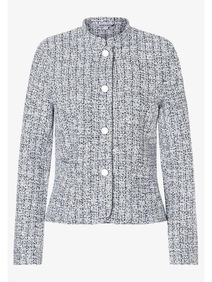 More & More Blezer w kolorze biało-niebieskim rozmiar: 40