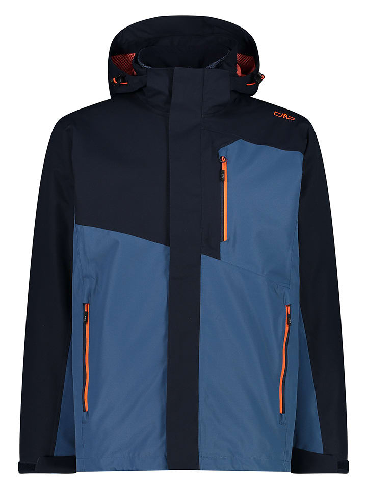 CMP Kurtka funkcyjna 3w1 w kolorze granatowym rozmiar: 56