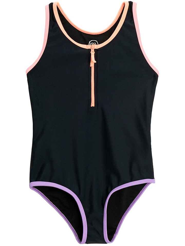 COOL CLUB Strój kąpielowy w kolorze czarnym rozmiar: 140